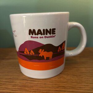 DUNKIN DONUTS MAINE MUG BRAND NEW NEVER USED